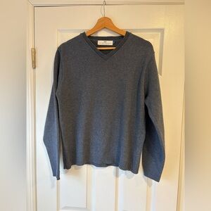 Peter Manning blue grayish cotton sweater size large